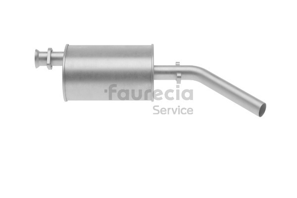 Faurecia FS55333 Kipufogó dob Renault Master Van 28-35 2.5 D 75 LE 8140.67.2510