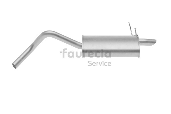 Faurecia FS55436 Hátsó hangtompító Renault Kangoo Express 1.4 (FC0C, FC0B, FC0H, FC0M) 75 LE