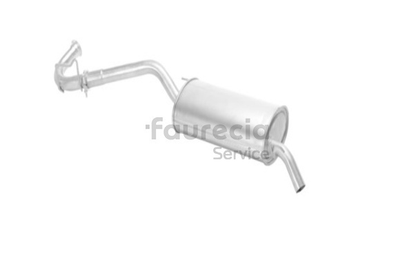 Faurecia FS55450 Marmitta Renault Clio 1 1.9 D (B/C/S576, B/C/S57L) 64 PS F8Q 732