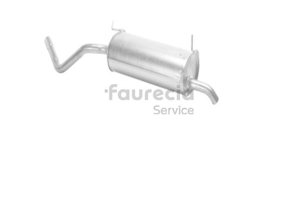 Faurecia FS55584 Panela de escape Renault Scenic 1 1.4 16V 95 cv K4J 750