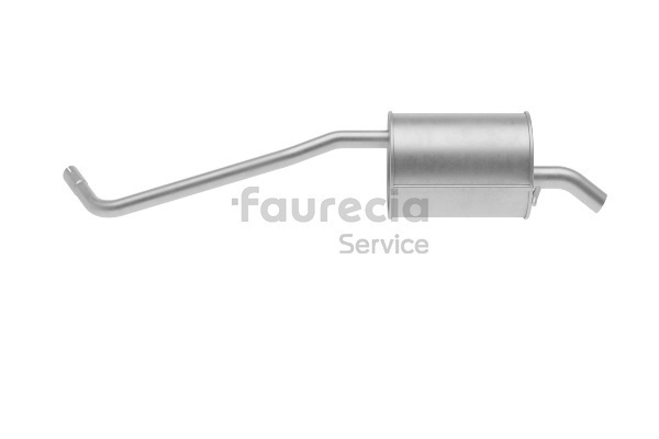 Faurecia FS55609 Bakre eksospotte DACIA Logan II Sedan (L8) 1.2 73 hk