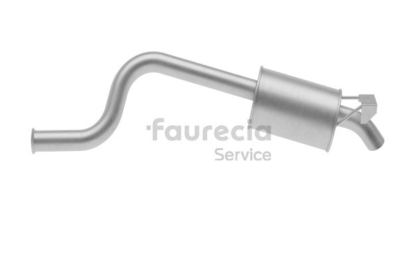 Faurecia FS55885 Bakre eksospotte Renault Espace JK 2.2 dCi 150 hk G9T 743
