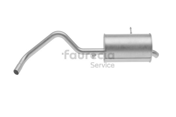 Faurecia FS55960 Bakre eksospotte Renault Kangoo 2 Express 1.6 16V LPG (FW03, FW09, FW0W) 106 hk K4M 834