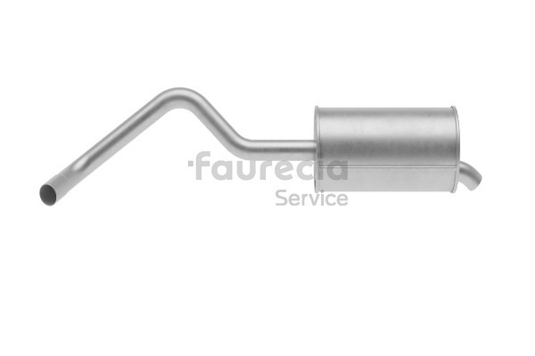 Faurecia FS55966 Endschalldämpfer Renault Kangoo 2 Express 1.5 dCi 90 (FW0G, FW05, FW08, FW11) 90 PS