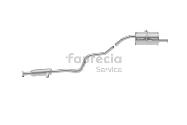 Faurecia FS67053 Bakre eksospotte Suzuki Swift mk2 1.0 i 54 hk G10A