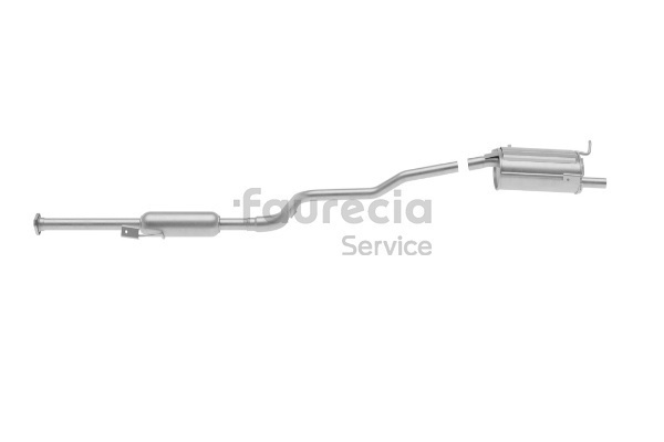 Faurecia FS67062 Marmitta Suzuki Swift mk2 1.3 68 PS G13BA