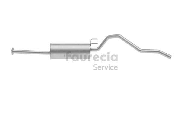 Faurecia FS70220 Panela de escape TOYOTA Hilux V Pick-up 2.4 D (LN5_, LN85, LN90) 75 cv 2L