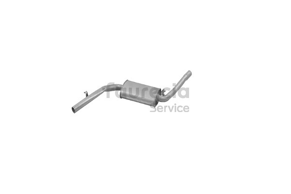 Faurecia FS80003 Középső kipufogó dob VW Passat 32B 2.2 136 PS KV