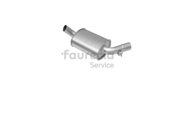 Faurecia FS80084 Silencieux intermédiaire VW Jetta 2 1.8 107CV 1986