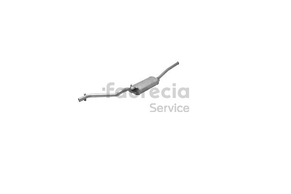Faurecia FS80135 Marmitta Jetta 2 1.6 D 54PS 1985