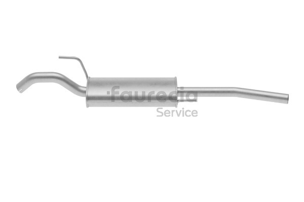 Faurecia FS80170 Bakre eksospotte Passat 3a5 1.6 75 hk ABN
