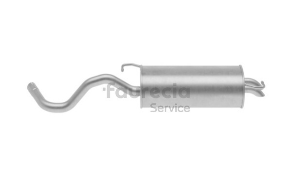 Faurecia FS80226 Marmitta Audi A3 8L 1.6 101 PS AKL