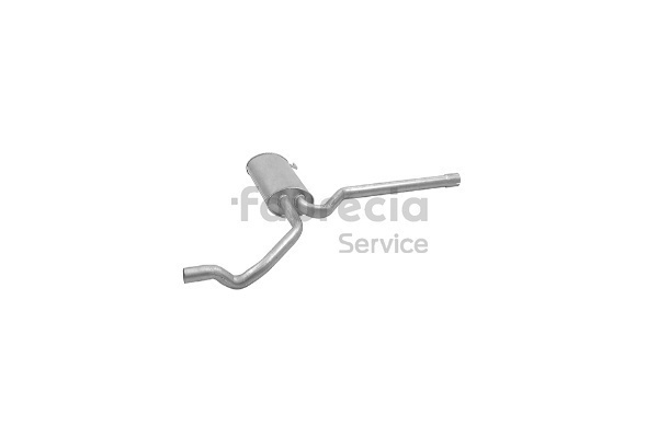 Faurecia FS80236 Középső kipufogó dob Passat 3B5 1.8 115 PS AFY