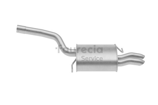 Faurecia FS80758 Einddemper Passat B6 Variant 1.9 TDI 105 Pk BXE