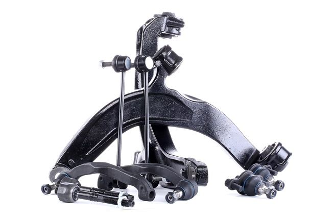 RIDEX 772S0092 Kit de reparação braço oscilante VW T5 Camião de plataforma 1.9 TDI 102 cv BRS
