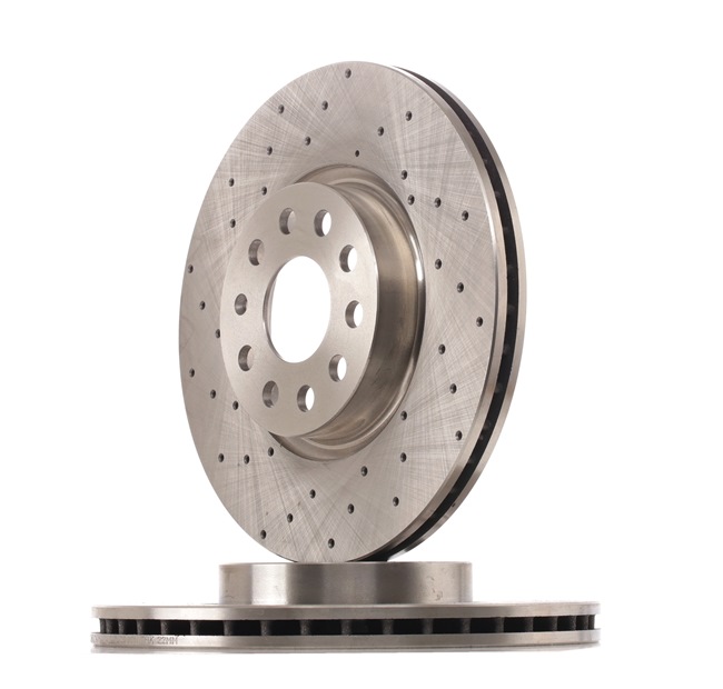 RIDEX 82B2130 Remschijven VW Caddy Alltrack Kombi 1.6 SRE 110 Pk CWVA