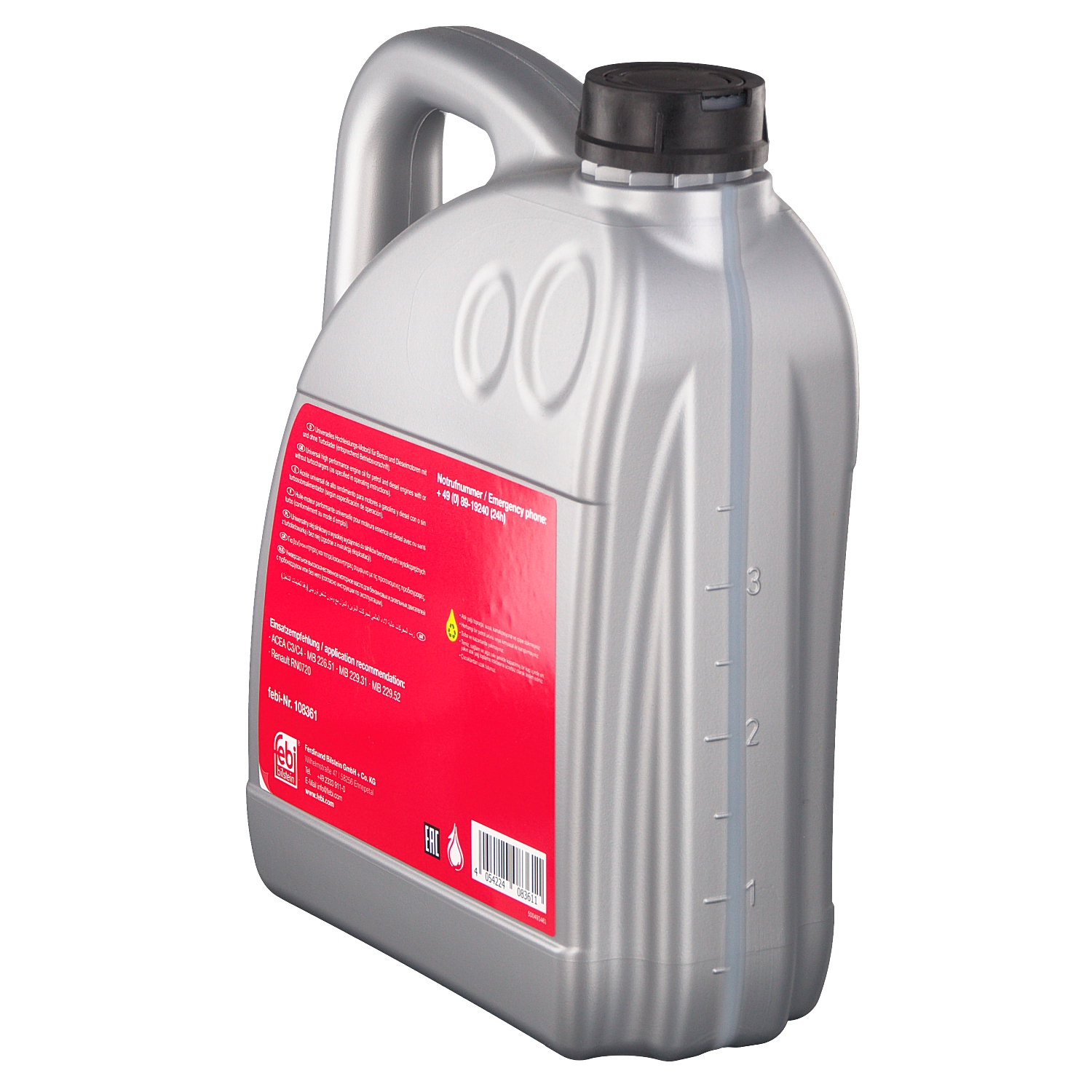 FEBI BILSTEIN 108361 Olajszint-érzékelő 1.0 SCe 65 (B7MG) 67 PS B4D 419