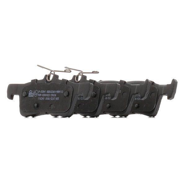 PEUGEOT FEBI BILSTEIN Bremsbelagsatz 116240