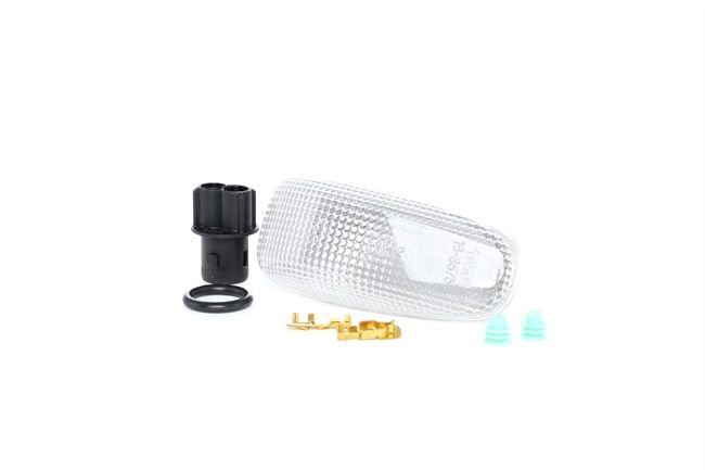 18-3575-05-2 TYC Clignotant côté conducteur ou passager, installation latérale, transparent, avec porte-lampe pas chères