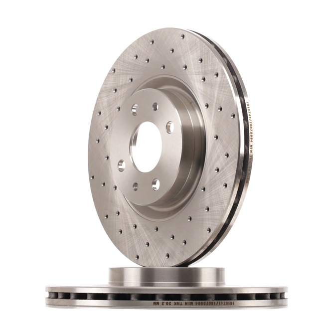 RIDEX 82B2298 Δισκόπλακες Fiat Idea 350 1.8 Flex 112 PS 93313090-7U