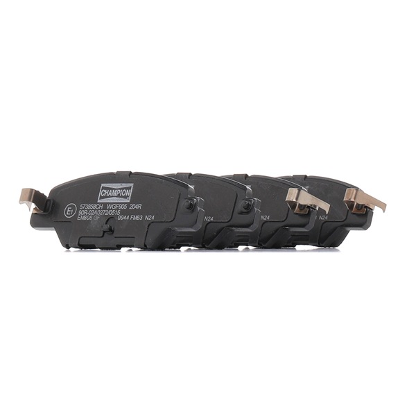 CHAMPION 573858CH Τακάκια φρένων Mazda CX-5 KF 2.2 D (KF2P) 190 PS SH-VPTS