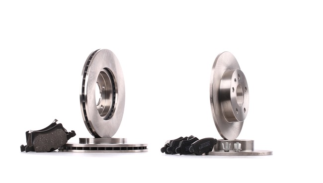 RIDEX 3405B0339 Discos y pastillas de freno Astra G T98 1.8 16V (F08, F48) 116 cv X 18 XE1