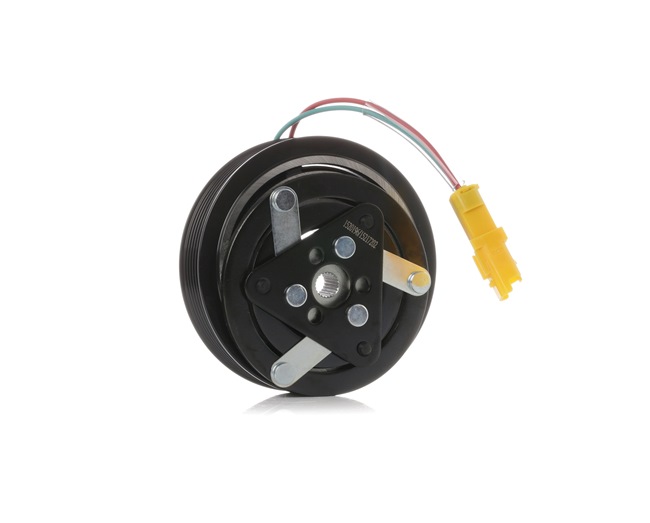 RIDEX 1236M0005 Συμπλέκτης συμπιεστή κλιματισμού Fiat Scudo 220L Van 1.9 TD 92 PS D8B