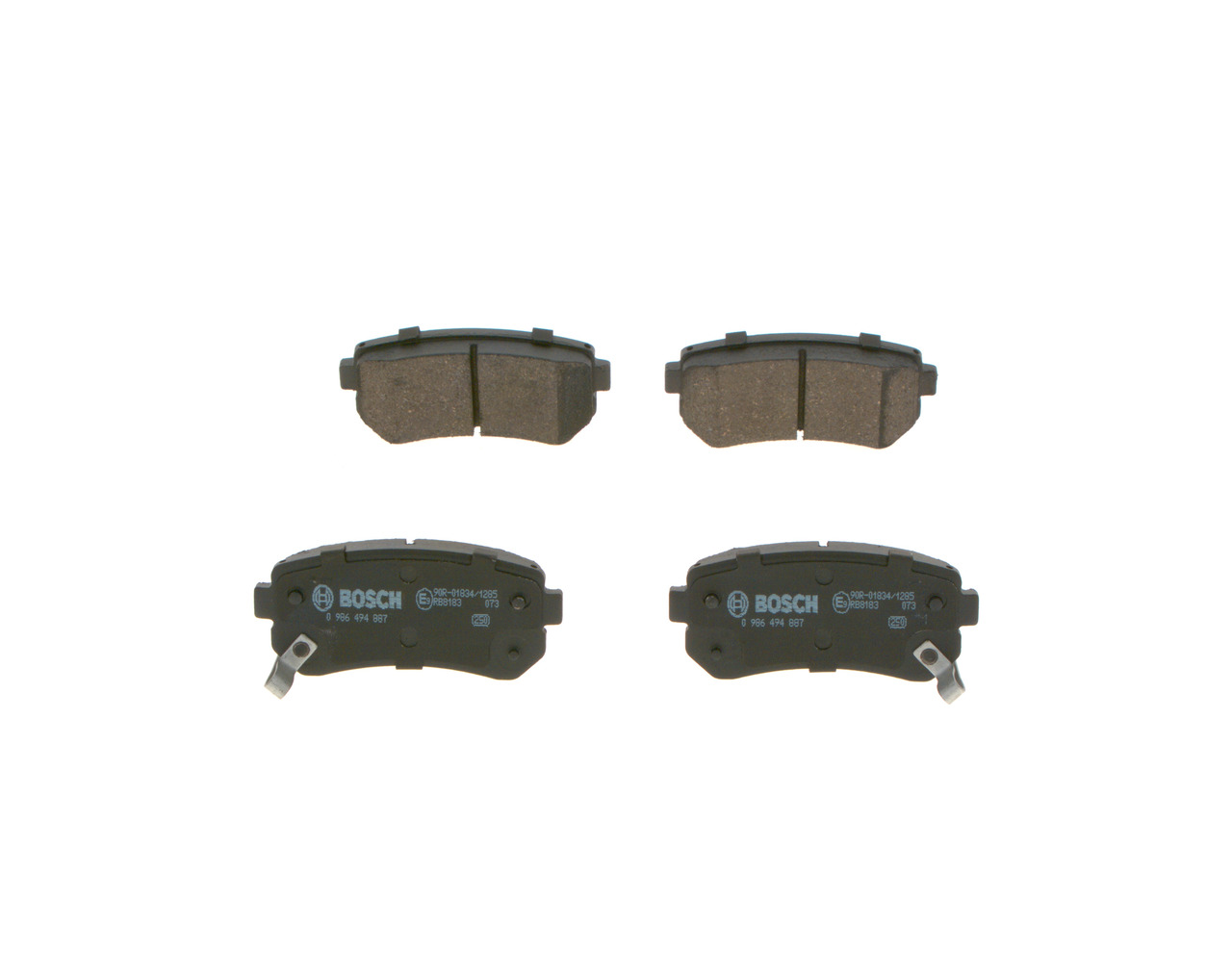 BOSCH 0 986 494 887 Fékdob 1.6 GDi 130 LE G4FD