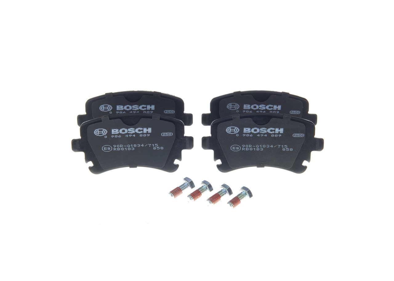 BENTLEY BOSCH Komplet klocków hamulcowych 0 986 494 889