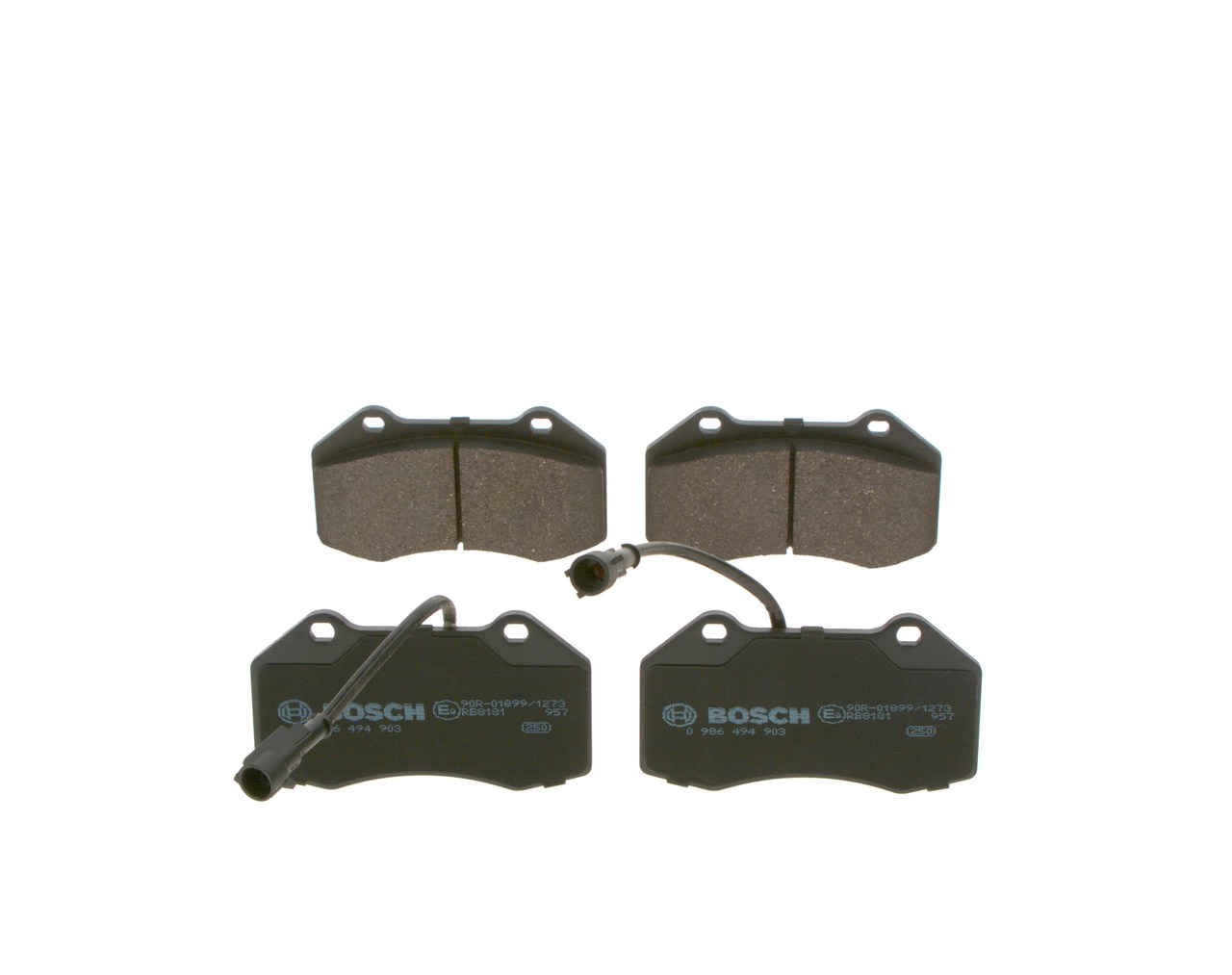 ABARTH BOSCH Pastiglie freno 0 986 494 903