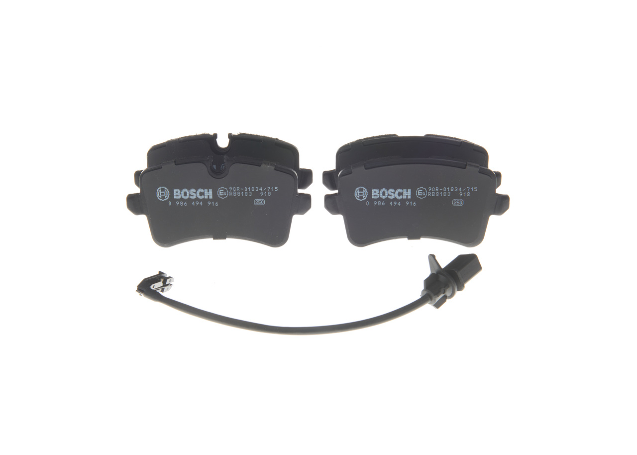 BOSCH 0 986 494 916 Bremseklodser Audi A6 C7 Avant RS6 performance 4.0 quattro 605 HK CWUC