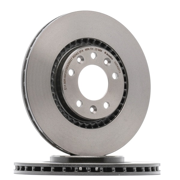 BREMBO 09.D420.11 Tarcze hamulcowe CITROËN Jumpy III Van (V) 1.5 BlueHDi 120 KM YHV (DV5RUC)