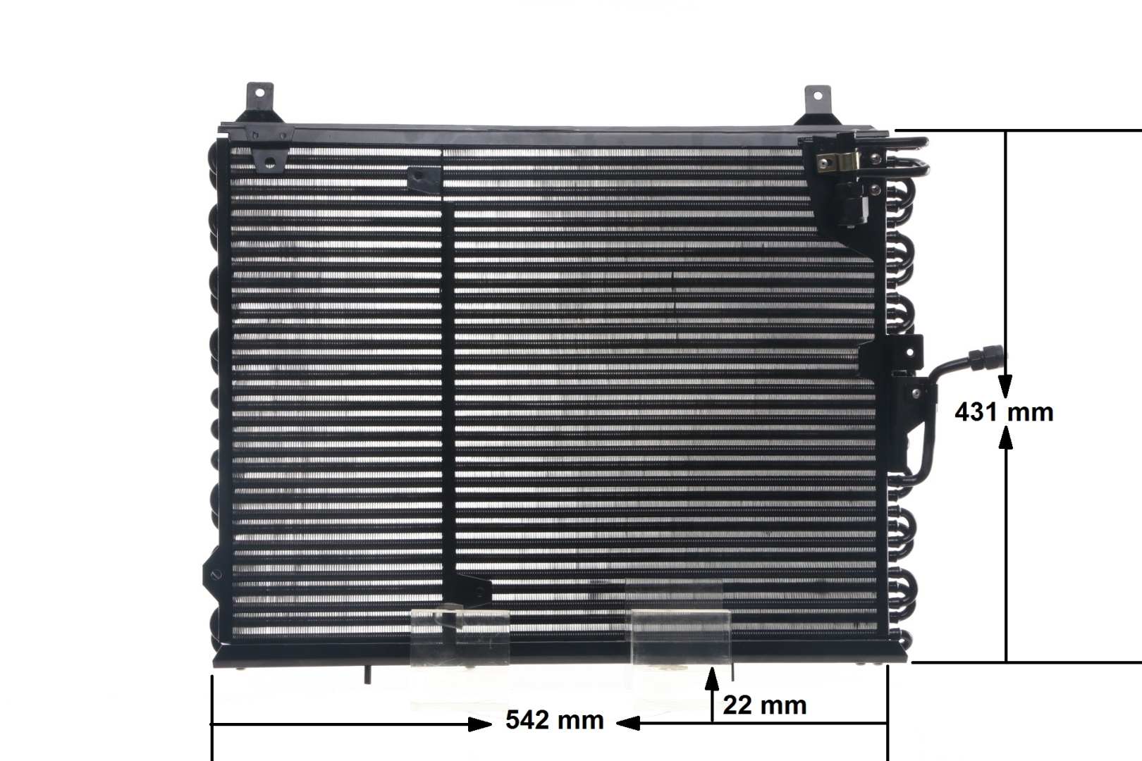 MAHLE ORIGINAL AC 150 000S Condensor Mercedes E Class W124 E 220 2.2 (124.022) 150 Pk M 111.960
