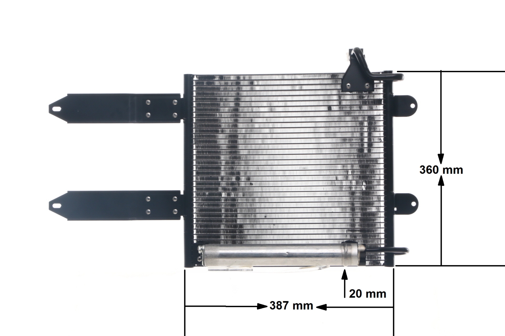 MAHLE ORIGINAL AC 286 000S Condensor VW Polo Classic 6kv 1.6 75 Pk ALM