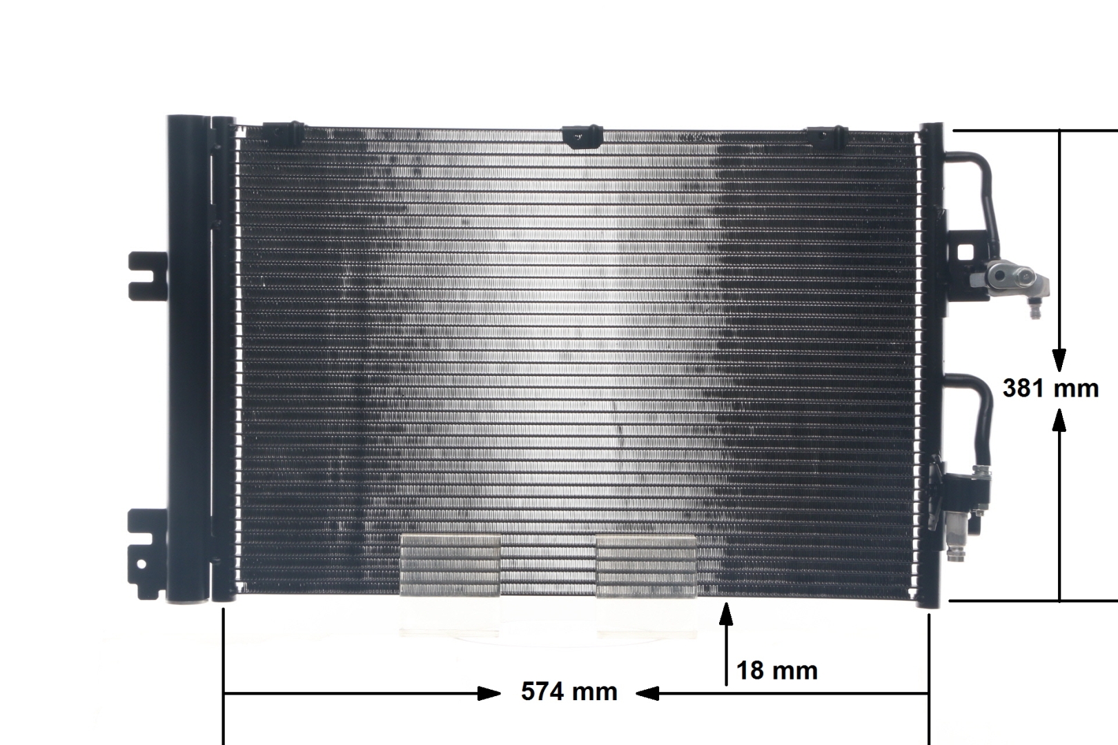 MAHLE ORIGINAL AC 377 001S Klímahűtő Opel Astra G 1.8 16V (F08, F48) 116 LE X 18 XE1