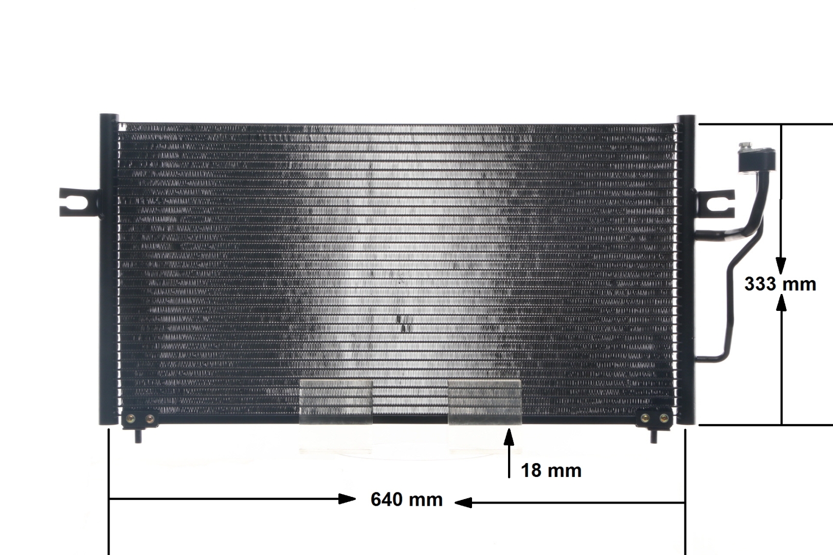 MAHLE ORIGINAL AC 458 000S Condenseur de clim Mitsubishi Space Star dg0 1.8 MPI (DG5A) 112CV 2004