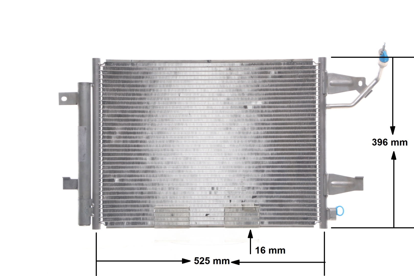 MAHLE ORIGINAL AC 509 000S Condenseur de clim MITSUBISHI Colt VI (Z30) 1.1 (Z31A, Z32A) 75CV 2009