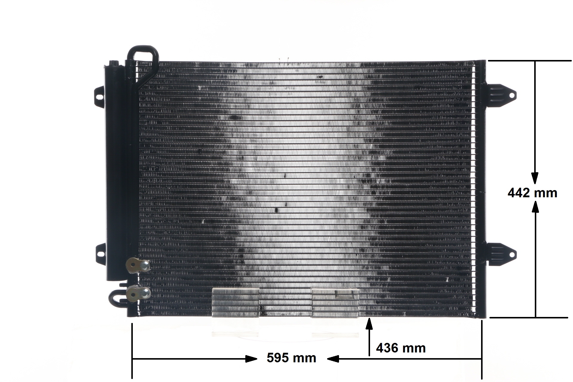 MAHLE ORIGINAL AC 666 000S Klimakondensator VW Passat B7 Limousine 2.0 TDI 177 PS CFGC