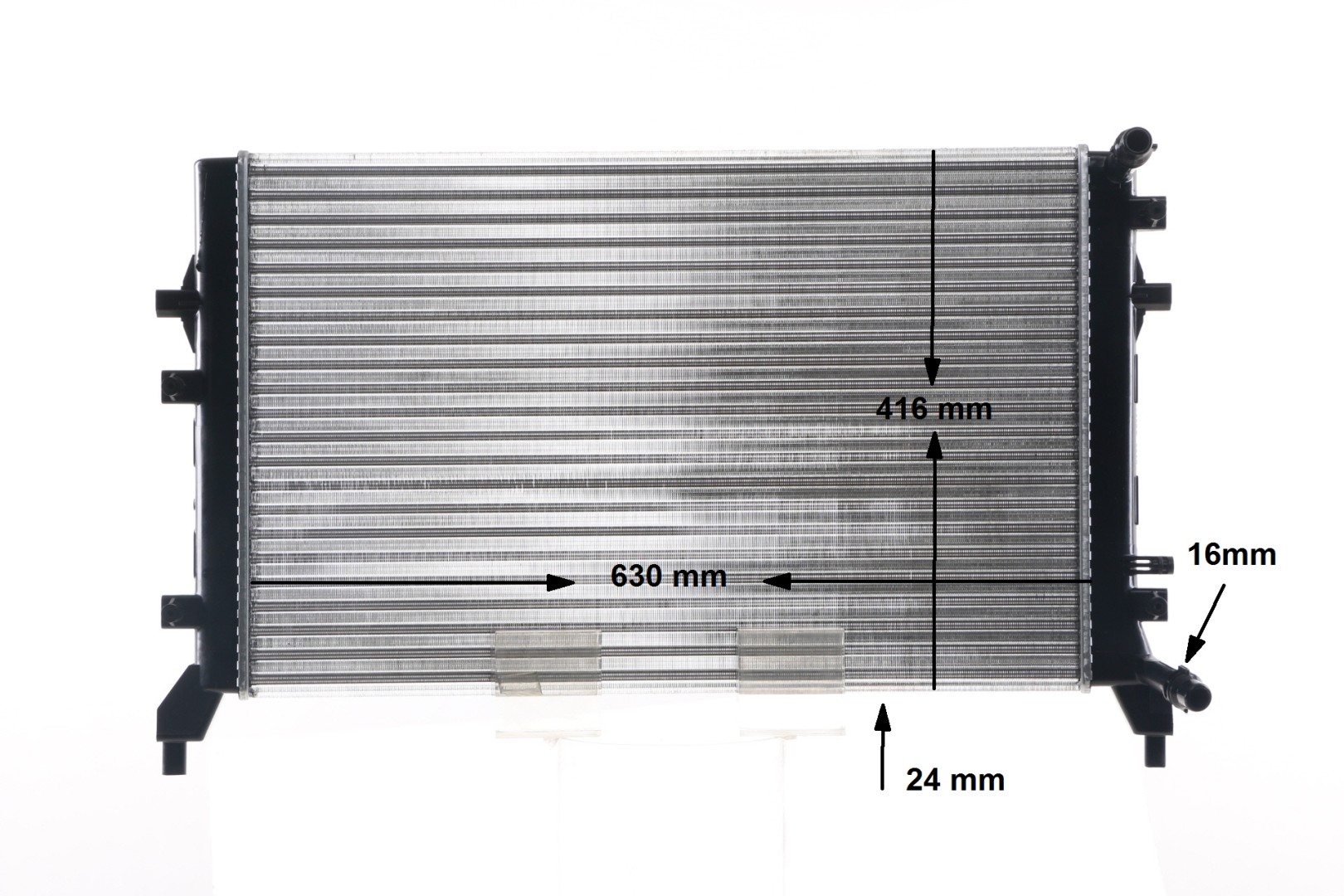 MAHLE ORIGINAL CR 1382 000S Hűtő VW Passat B7 Limousine 1.4 TSI MultiFuel 160 PS CKMA