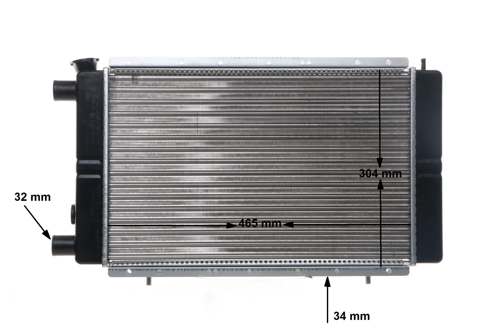 MAHLE ORIGINAL CR 143 000S Køler Renault 18 Variable 135 1.6 TS 97 HK A6M 726
