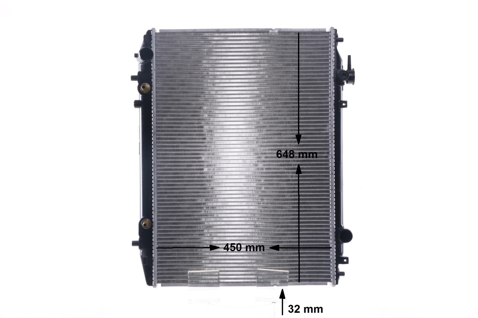 MAHLE ORIGINAL CR 1692 000S Ψυγειο νερου Ford Ranger EQ 2.5 TD 4x4 109 PS WL-T