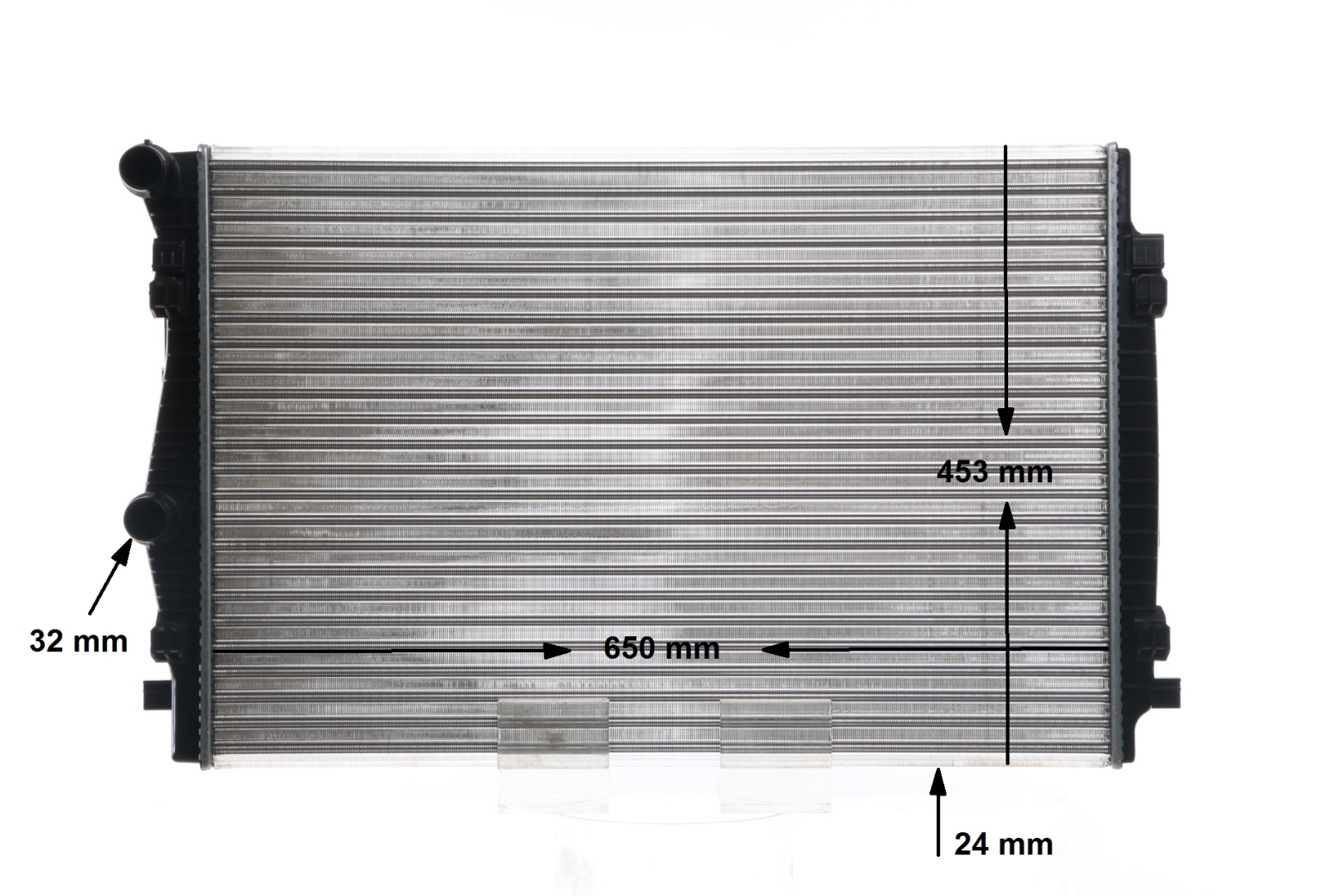 MAHLE ORIGINAL CR 2055 001S Hűtő Audi A3 8V7 2.0 TDI 136 PS CRLC