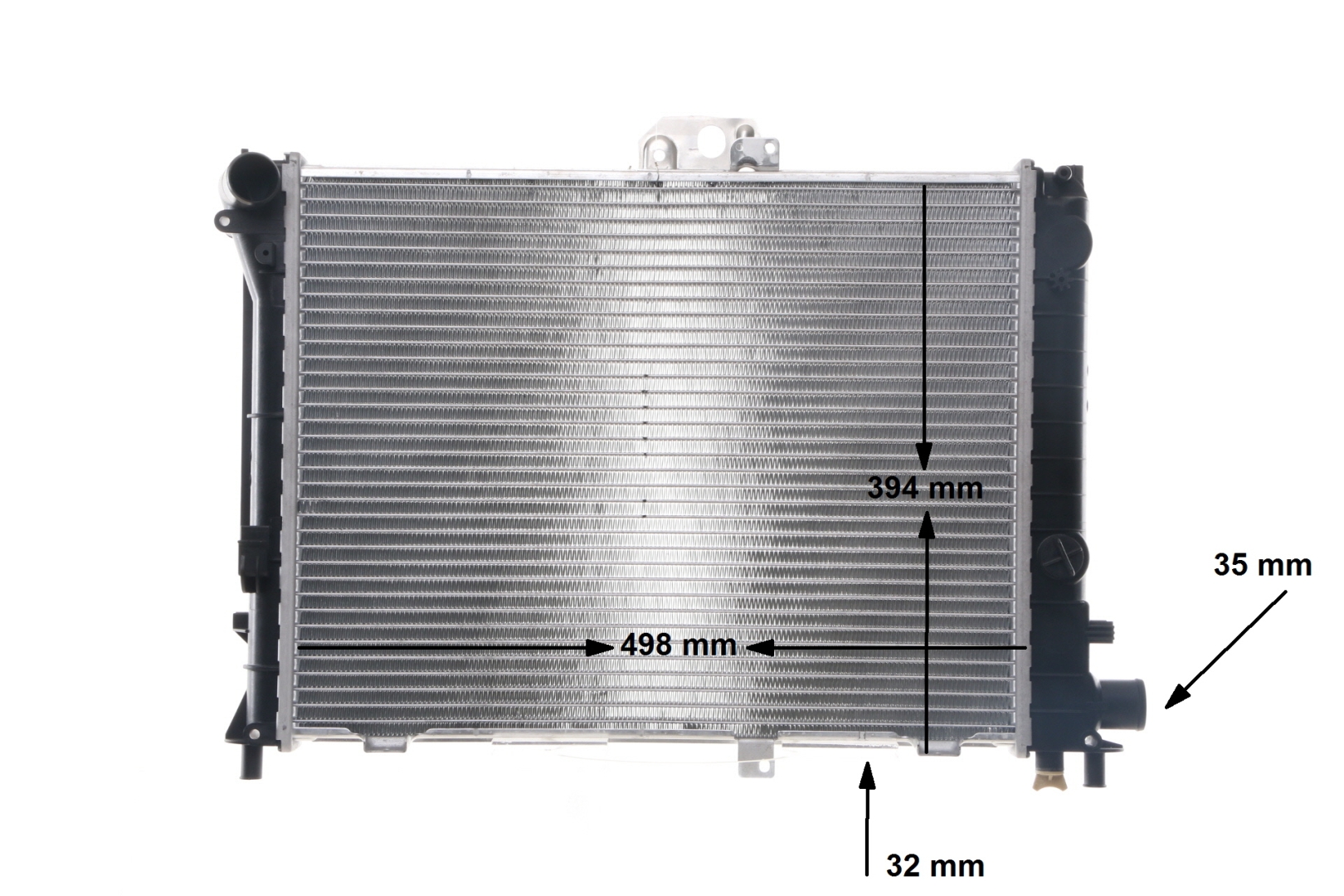 MAHLE ORIGINAL CR 211 000S Køler SAAB 9000 Hatchback 2.3 -16 CS 146 HK B234I