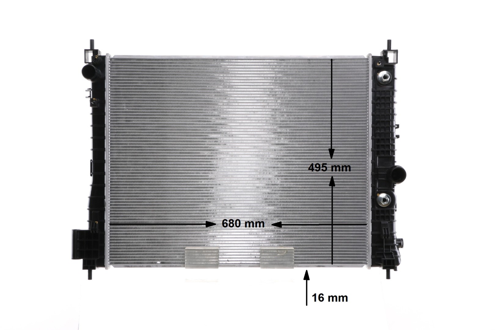 MAHLE ORIGINAL CR 2263 000S Radiator OPEL Mokka / Mokka X (J13) 1.6 CDTI (_76) 110 hk B 16 DTN