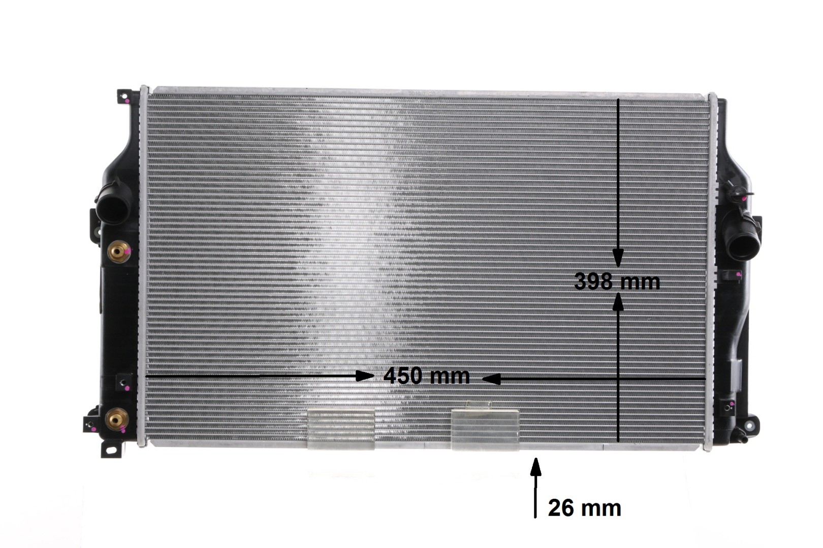 MAHLE ORIGINAL CR 2271 000S Køler TOYOTA RAV4 IV SUV (XA40) 2.2 D 4WD (ALA49) 177 HK 2AD-FHV