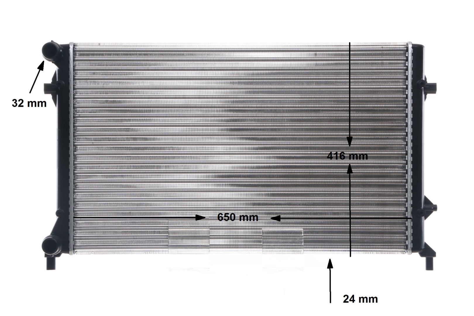 MAHLE ORIGINAL CR 30 001S Radiateur Passat B6 Variant 1.6 102 Pk BSF