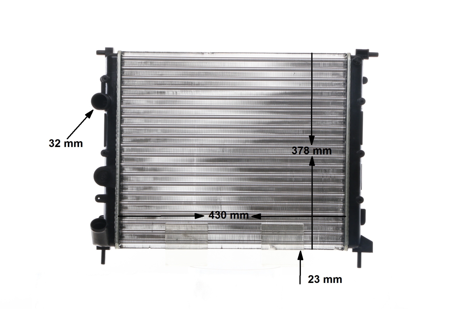 MAHLE ORIGINAL CR 449 000S Køler Solenza 1.4 (B41A, B41B, B41C) 75 HK E7J 262