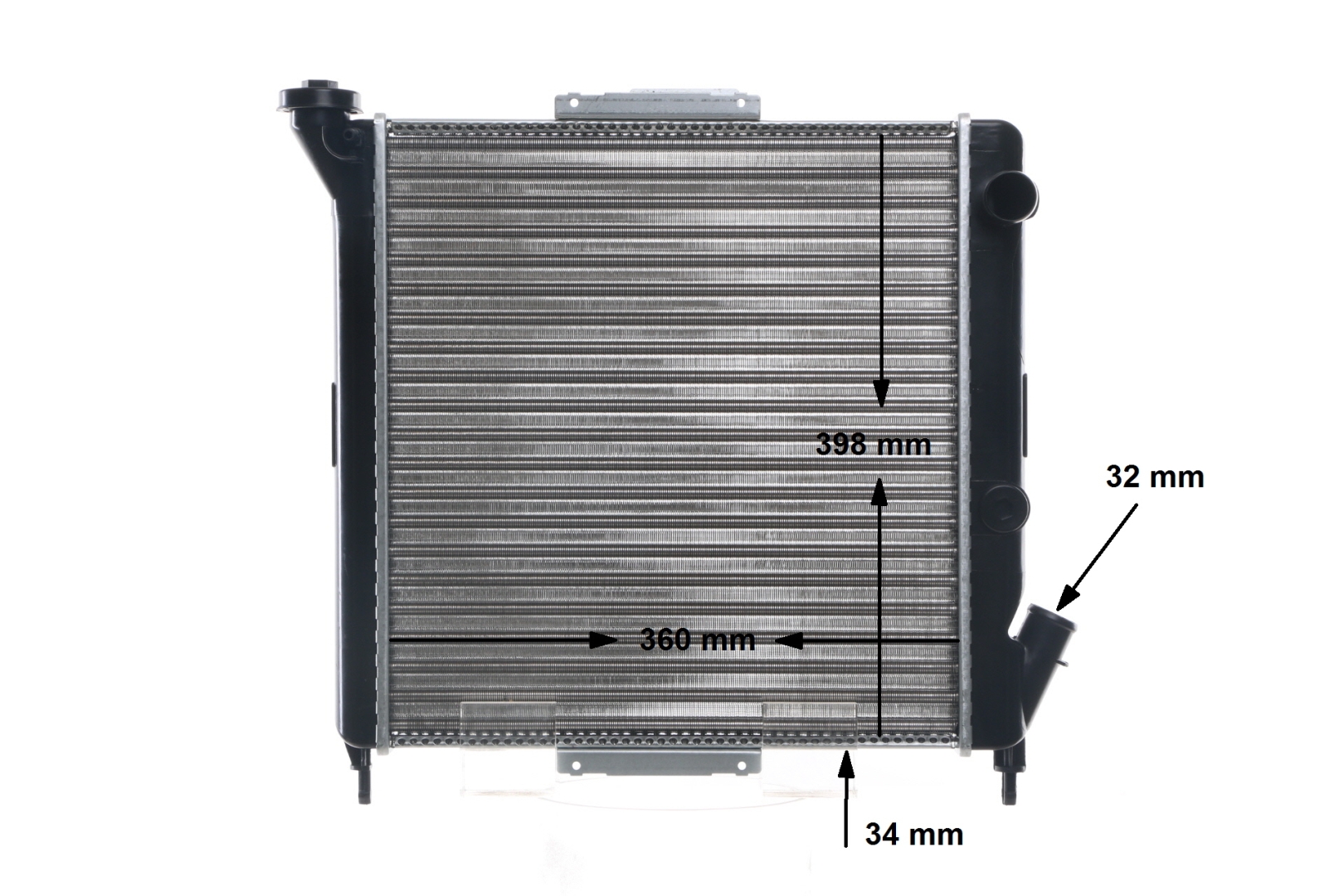 MAHLE ORIGINAL CR 832 000S Radiateur Renault Supercinq 1.1 45CV 1992