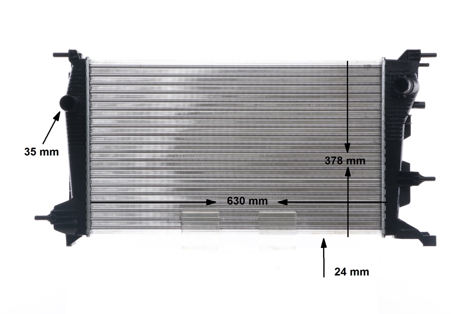 MAHLE ORIGINAL CR 840 001S Radiateur Scénic 3 1.5 dCi (JZ02, JZ0R) 95CV 2012