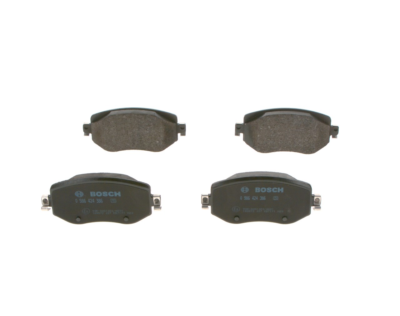 BOSCH 0 986 424 386 Slidindikator bremser 1.0 TCe 115 116 HK